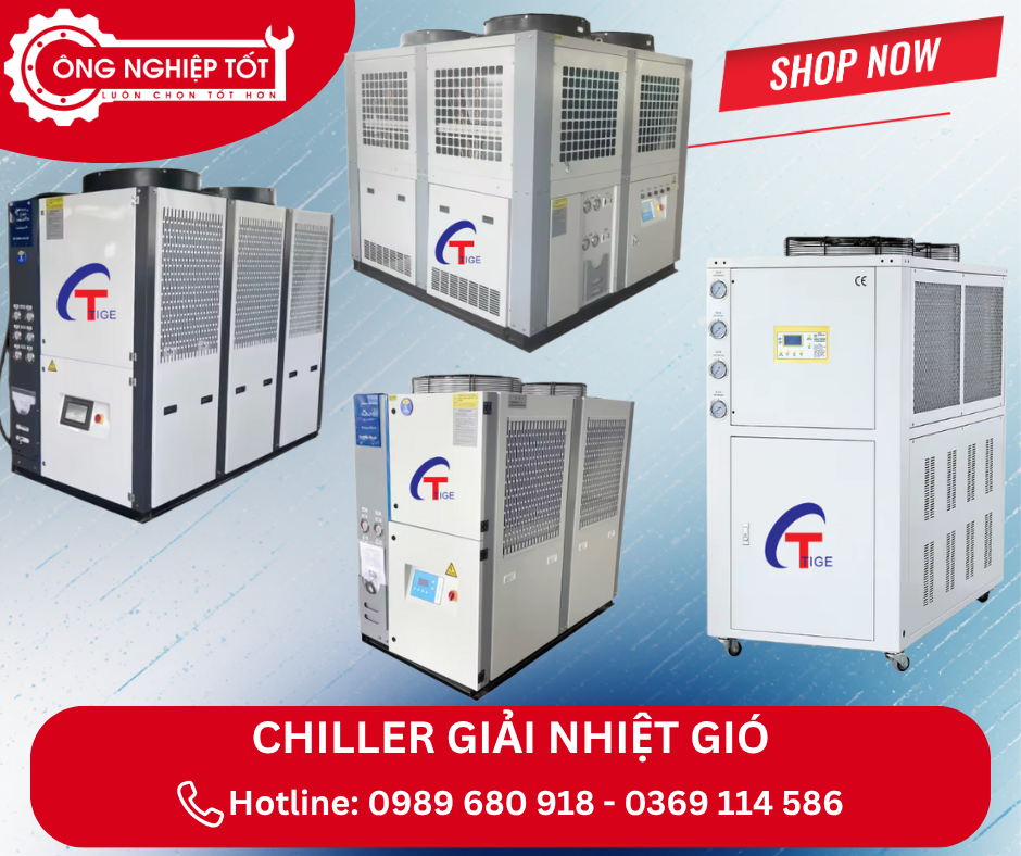Báo Giá Chiller Giải Nhiệt Gió & Địa Chỉ Mua Uy Tín